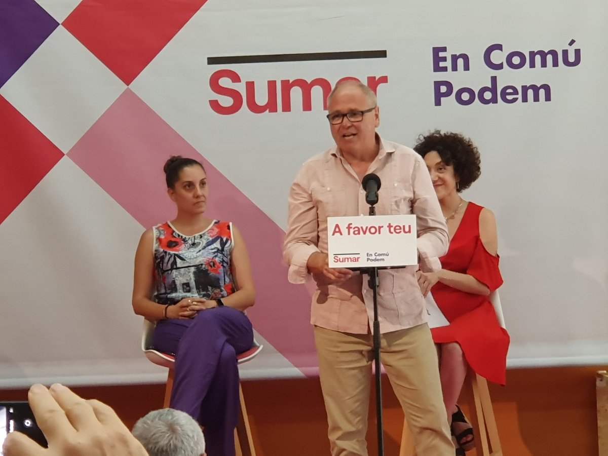 SumarAltafulla's tweet photo. Darrer esforç ara mateix tancament de campanya @AlonsoCantorne a #Tarragona. Cal assegurar representació el proper #23J. @sumar i @Yolanda_Diaz_ han de,ser decisives per garantir les polítiques progressives i d'esquerres. Diumenge fes que #Fèlix torni a ser diputat per Tarragona https://t.co/fLfhaINZ3a