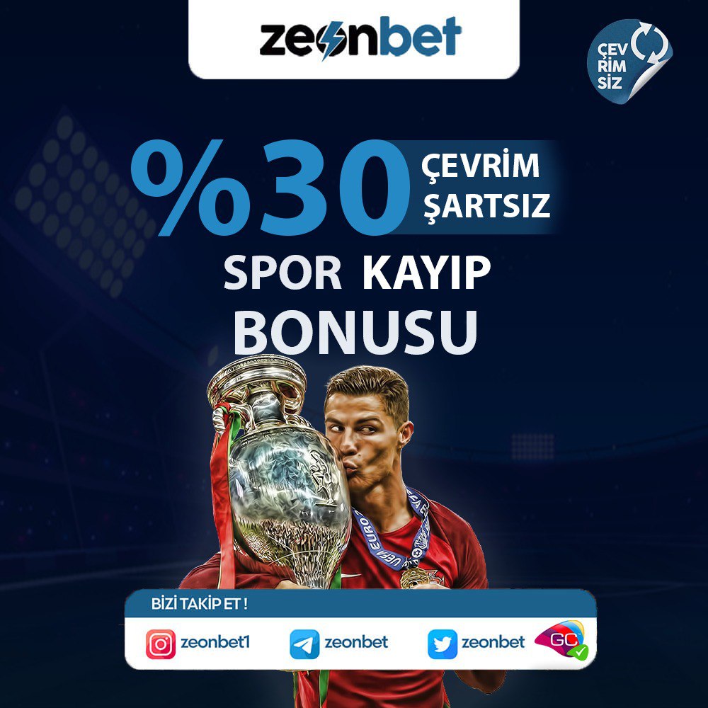 ⚡ Zeonbet %30 Spor Kayıp Bonusu 

🎁 ÇEVRİM ŞARTSIZ

🎃 100₺ - 9,999₺ arası %20 kayıp bonusu
🎃 10.000₺ - 19,999 %25 kayıp bonusu
🎃 20.000₺ - ∞ %30 SINIRSIZ kayıp bonusu

😈 24 saat içerisindeki yatırımlarda geçerlidir.

📲 Giriş : bit.ly/zeonbetgir