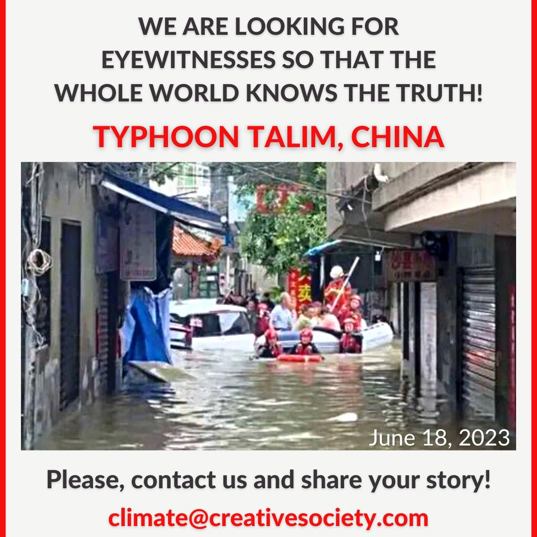 climat_change's tweet photo. ❗️#TyphoonTalim lashed S-E #China &amp; displaced 230,000. #Talim whipped #Guangdong province with winds of nearly 140km/h Monday night, before making landfall in neighbouring #Guangxi on Tuesday.

Eyewitnesses, share your story! #CreativeSociety |#climate #Asia #storm #ClimateCrisis https://t.co/DVoEy91rYf
