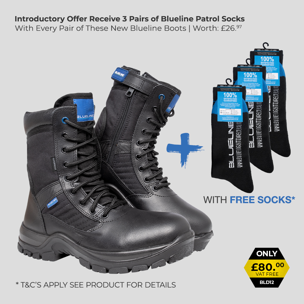 🎁 And guess what? They come with THREE pairs of complimentary Blueline Professional Patrol Socks!   🧦
niton999.co.uk/blueline-patro…

#Freebies #WorkGear #BluelineBoots #SafetyFirst  #PoliceGear #ParamedicEssentials #SecurityBoots #WaterproofBoots #CompositeToe #SafetyBoots