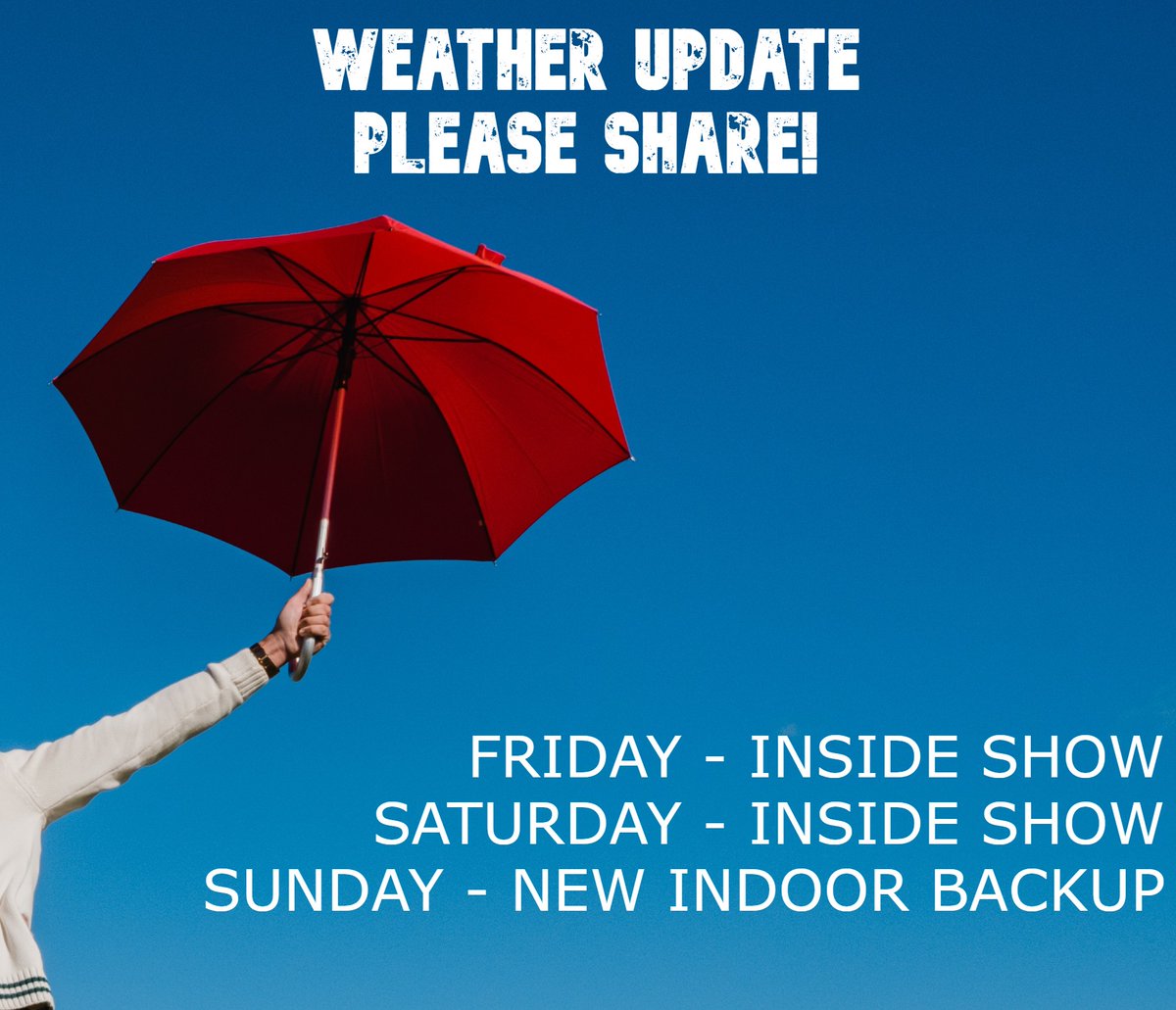 PLEASE SHARE - WEATHER UPDATE - indoor backups are booked! - mailchi.mp/5e410eda7b0c/w…

<a href="/ace_southwest/">Arts Council England, South West</a> @ace_natinoal #LetsCreate despite the weather! 

#Hedgerley #Bath #Stroud <a href="/joymorrissey/">Joy Morrissey MP</a> @Siobhan_Baillie <a href="/Wera_Hobhouse/">Wera Hobhouse MP 🔶 🇺🇦</a>