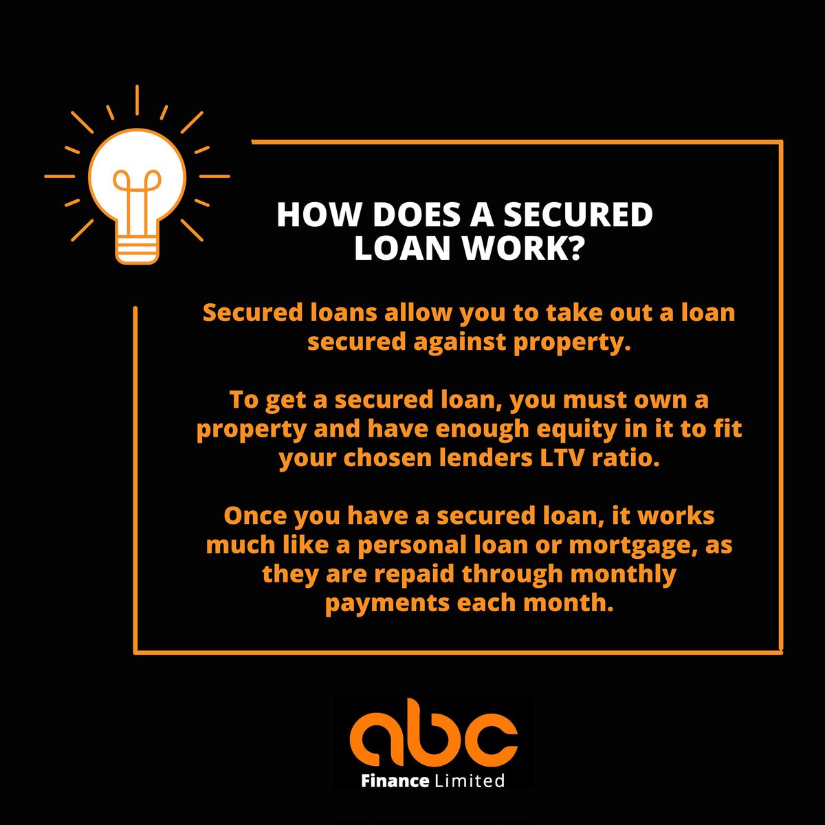 💰 SECURED LOANS! 

A great way for Homeowners to borrow money using their property💡

BENEFITS:
💵 Lower interest rates
💵 Longer repayment terms
💵 Borrow larger amounts

USES: 
💵 Home improvement
💵 Debt repayment
💵 Property purchase
💵 Business reasons
💵 Major event costs