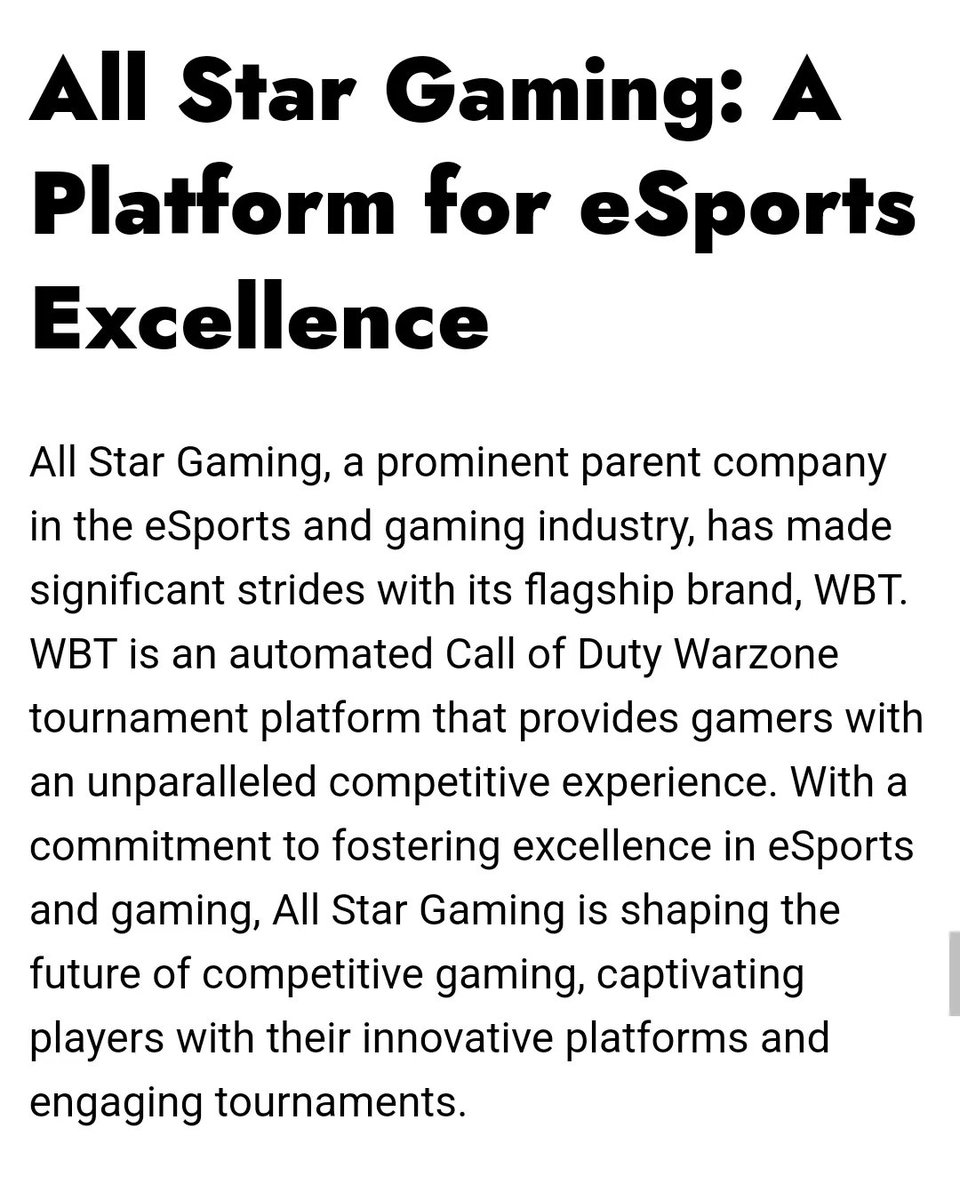 WBT got some press today alongside our parent company🙌🏽
Top 15 esports start-ups🔥
ukt.news/londons-gaming…