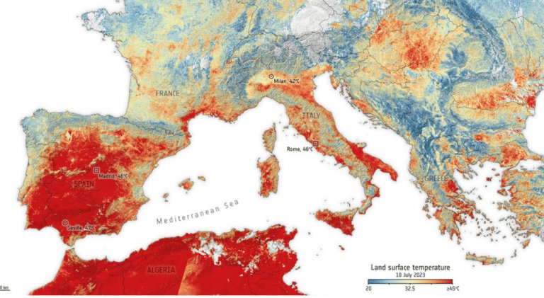 “The most intense climate lie”: Last week it was all over the news: Temperatures in southern Europe skyrocketing to 48°C! But none of it was true!
“What we experienced over the past days was most intense climate lie since temperature recording began,” reported Germany’s Achtung