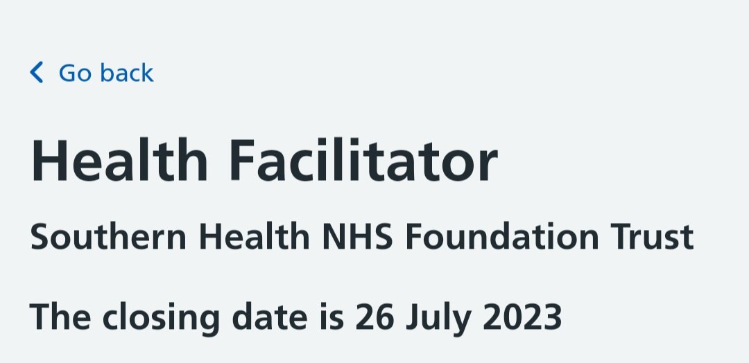 #health #Facilitation#registered #Band5 #job still out. Please share far and wide, #location is north and west #Hampshire- come and work with me! 😁 #healthcare #learningdisability jobs.nhs.uk/candidate/joba… @elveta4 @MattNisbet6 #primarycare