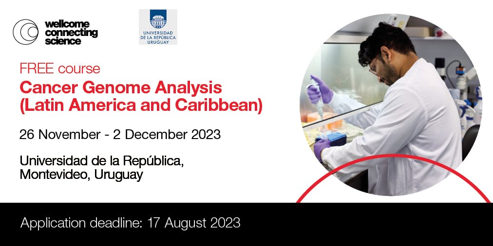 belamalta10's tweet image. 📢Attention Central America &amp;amp; Caribbean researchers! Want to learn from some of the best in cancer genomics FOR FREE &amp;amp; win a travel bursary to Montevideo? Apply by August 17th for this amazing opportunity: tinyurl.com/def964d3