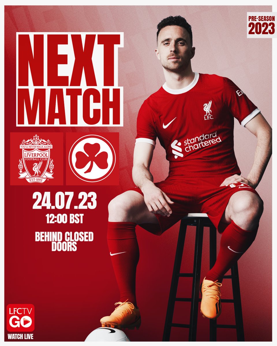 LFC's tweet photo. We return to action tomorrow 👊 https://t.co/8y2DiTlhTP