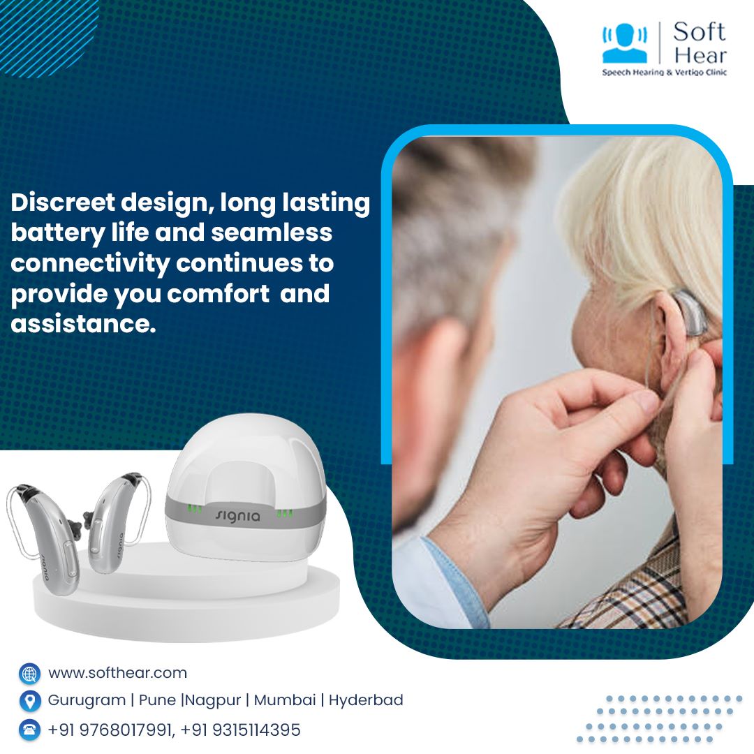 hear_soft's tweet image. Have increased participation in conversations and reduced social isolation with our advanced technology of hearing aids.
Click here for more information: Call: +91-9768017991, +91-9315114395
Visit us: smpl.is/7f597
#softhear #comfort #DiscreetDesign #LongLastingBattery