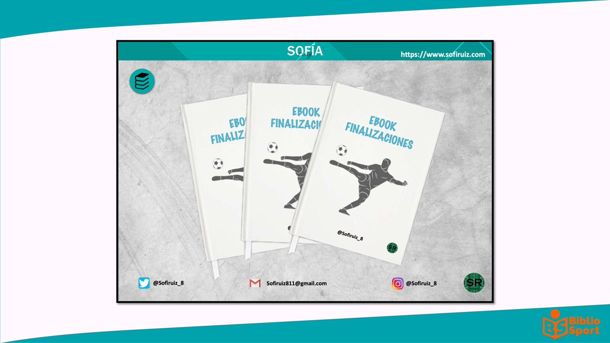⚽️Ebook con 25 tareas de finalizaciones (Autora: <a href="/Sofiruiz_8/">Sofi</a>).

25 tareas de finalizaciones con diferentes variantes, número de jugadores y espacios para que se pueda adaptar perfectamente a tu equipo.

bibliosport.com/producto/ebook…