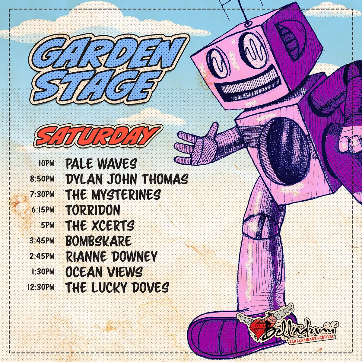 Belladrum Tartan Heart Festival (@belladrumfest) on Twitter photo π£ GARDEN STAGE LINE UP πͺ΄
No longer the βmainβ stage but still a jam-packed programme featuring The Zutons, <a href="/TheAlabama3/">The Alabama 3</a>, <a href="/palewaves/">PALE WAVES</a>, <a href="/DylanJohnThoma5/">Dylan John Thomas</a>, <a href="/fathersonband/">Fatherson</a>, <a href="/TheMysterines/">the mysterines</a>, Torridon, <a href="/scootyskyhooks/">Scooty &the Skyhooks</a>, The Dangleberries, and much more! β€οΈβπ₯
ποΈ tartanheartfestival.gigantic.com/belladrum-tickβ¦ π£ GARDEN STAGE LINE UP πͺ΄
No longer the βmainβ stage but still a jam-packed programme featuring The Zutons, <a href="/TheAlabama3/">The Alabama 3</a>, <a href="/palewaves/">PALE WAVES</a>, <a href="/DylanJohnThoma5/">Dylan John Thomas</a>, <a href="/fathersonband/">Fatherson</a>, <a href="/TheMysterines/">the mysterines</a>, Torridon, <a href="/scootyskyhooks/">Scooty &the Skyhooks</a>, The Dangleberries, and much more! β€οΈβπ₯
ποΈ tartanheartfestival.gigantic.com/belladrum-tickβ¦