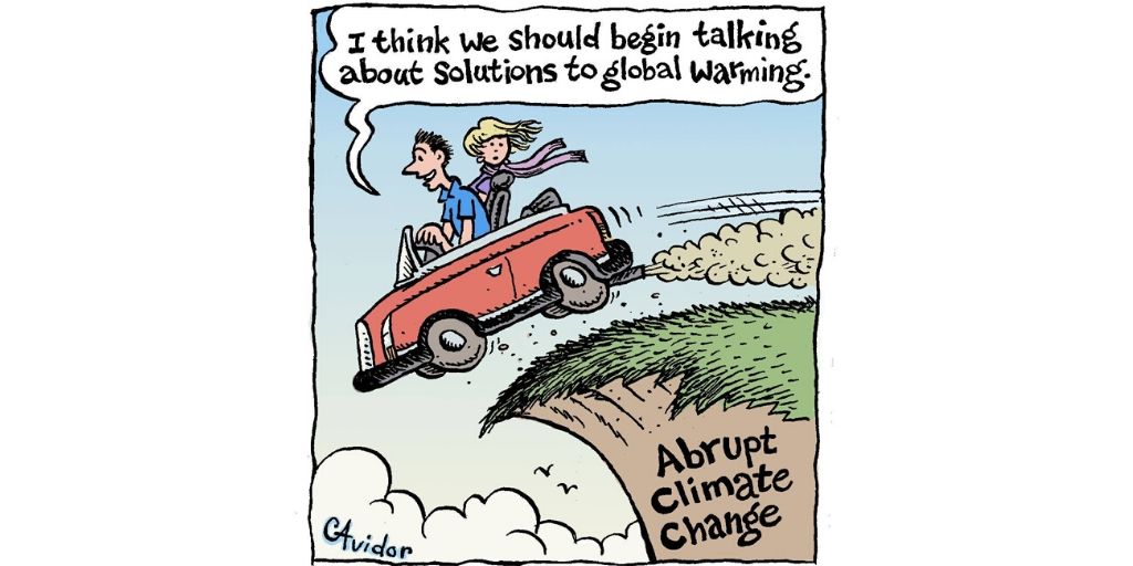 Those who don't want to think or talk
about the #climatecrisis
because they don't want it to be true
in fact make the #climateemergency
that much MORE true
by perpetuating business as usual.

It's a painful irony we cannot afford.    

#FaceTheClimateEmergency #EndClimateSilence