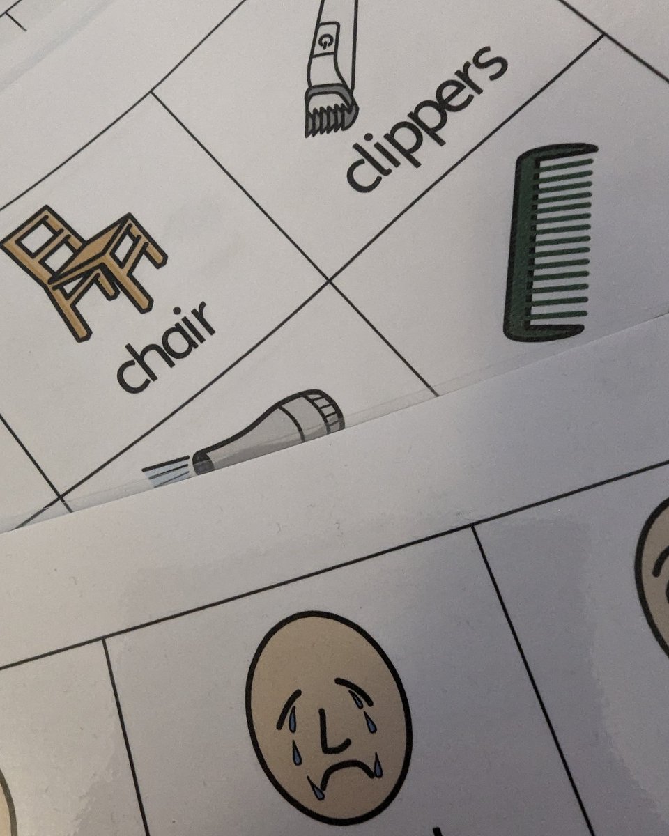 Building resources is so important when working with a clientele who has additional needs.

#autism #autismawareness #autismacceptance #barber #barbershop