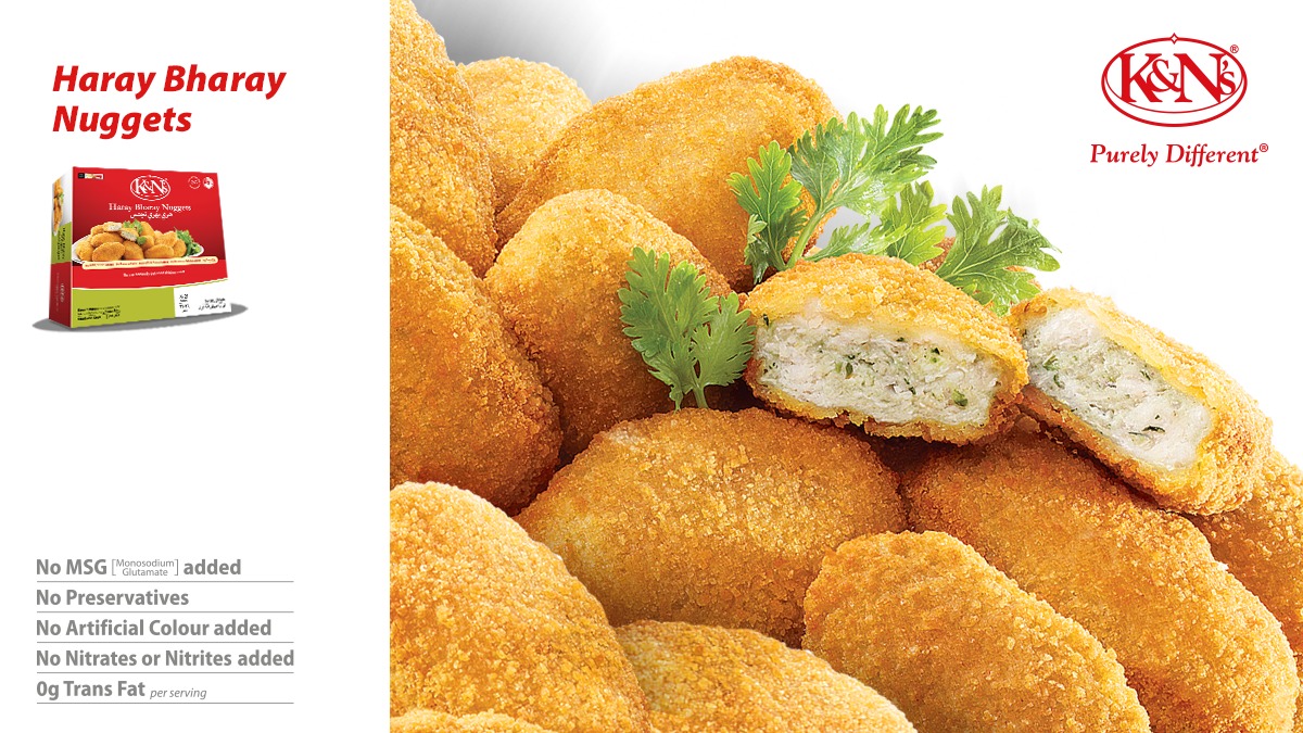 KandNsOman's tweet photo. K&amp;N's Haray Bharay Nuggets - Breaded nugget shaped chicken patties with fresh green chillies and coriander https://t.co/LvdocWS9GF
Available at: https://t.co/LDZXDxq41X

Subscribe to our YouTube channel: https://t.co/zpzEtWazIb
#HarayBharayNuggets #BreadedSelection #KandNsOman https://t.co/8cnYnOajql