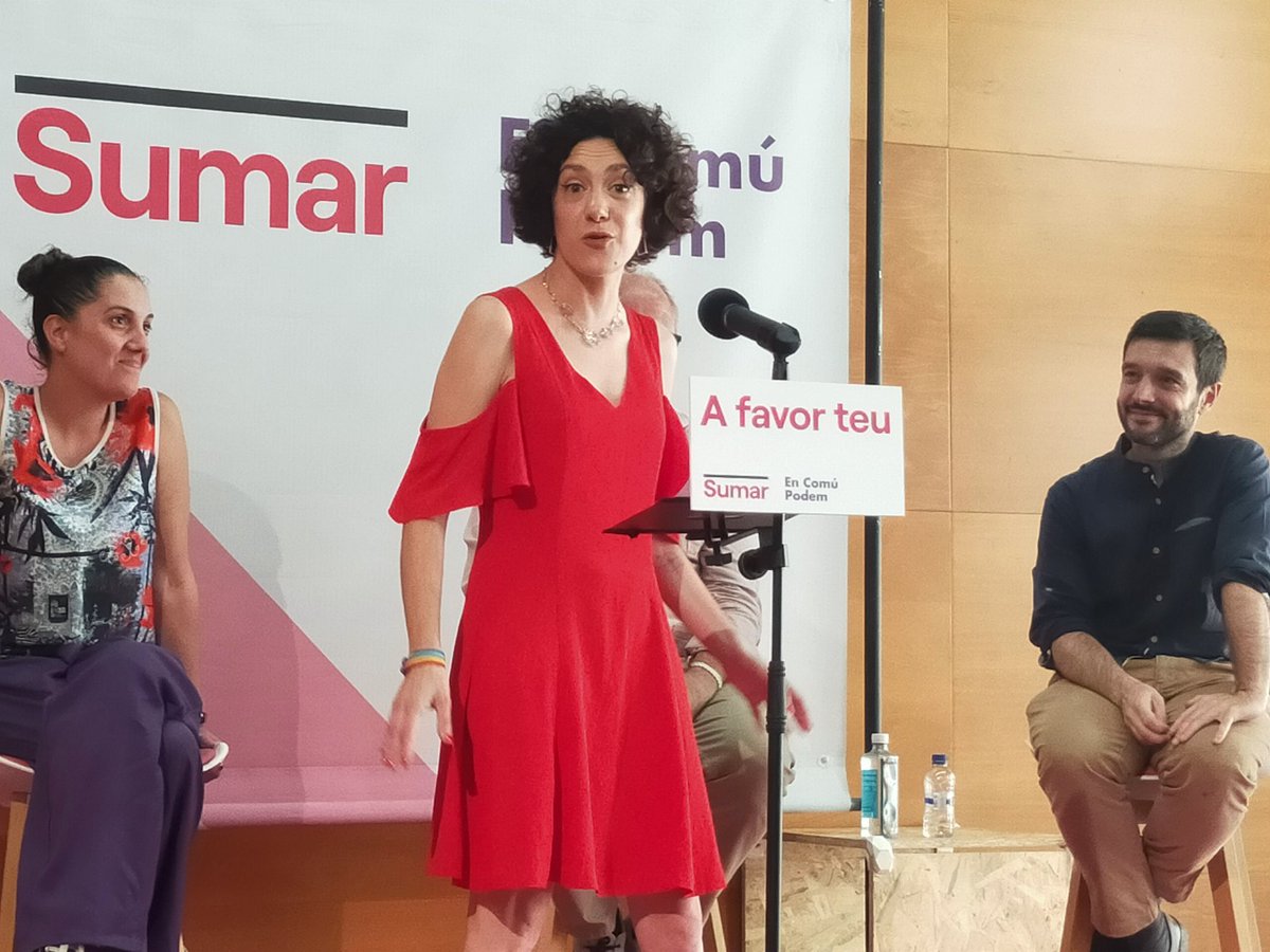 Jugar a deshumanitzar-nos es el que vol la dreta i la ultradreta....Feijoo te por... perqué....perqué estem nosaltres al davant...<a href="/AinaVS/">Aina Vidal Sáez 🔻🇵🇸</a> ...Candidata al Congres BCN...SUMAR EN COMU PODEM