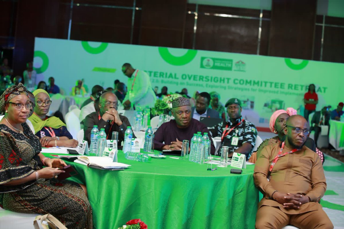 It is  day 2 of the Basic Healthcare Provision Fund (BHCPF) Ministerial Oversight Committee (MoC) Retreat. Agenda includes PHC infrastructure, Quality of Care, Public Financial Management &amp; Accountability <a href="/WHONigeria/">WHO Nigeria</a> <a href="/Fmohnigeria/">Federal Ministry of Health, NIGERIA</a> <a href="/NphcdaNG/">NPHCDA</a> <a href="/NCDCgov/">NCDC</a>