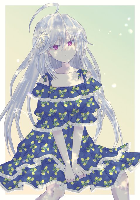 Skeb納品しました～ラスオリのエミリーちゃんです おまかせということで夏らしく爽やかにサマードレスを着てもらいました🍋
https://t.co/TerZB3Juya 