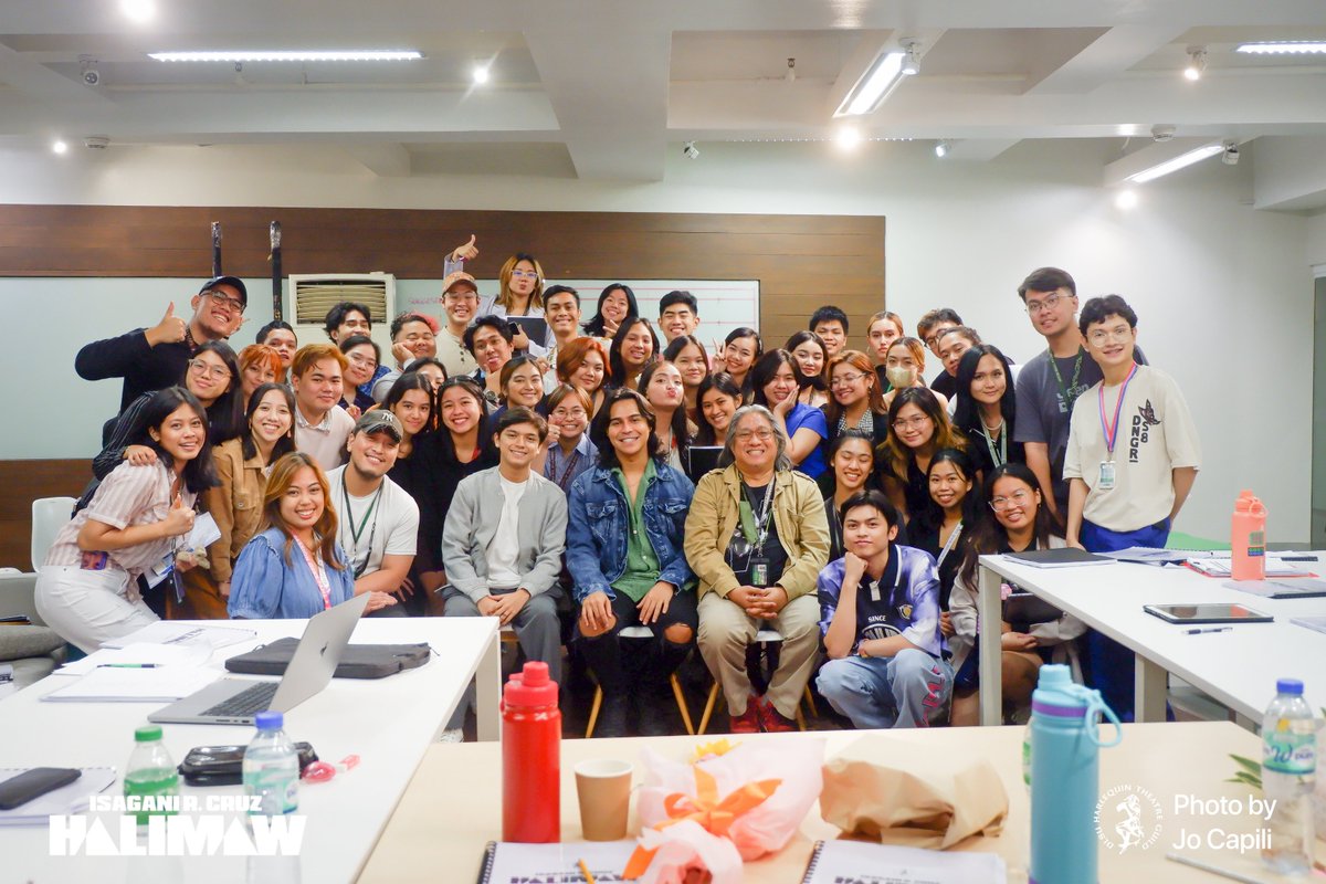 dlsuhtg's tweet photo. NARITO NA ANG UNANG SULYAP sa Script Reading bilang paghahanda para sa paparating na produksyon ng DLSU Harlequin Theatre Guild–Isagani R. Cruz' HALIMAW. 🎭

Abangan!  

#HALIMAW2023 
#AngTeatrongTumutugon 
#PassionOverFame  

CAO - HTG-HMW-P015 https://t.co/gFL7Pb3g2K