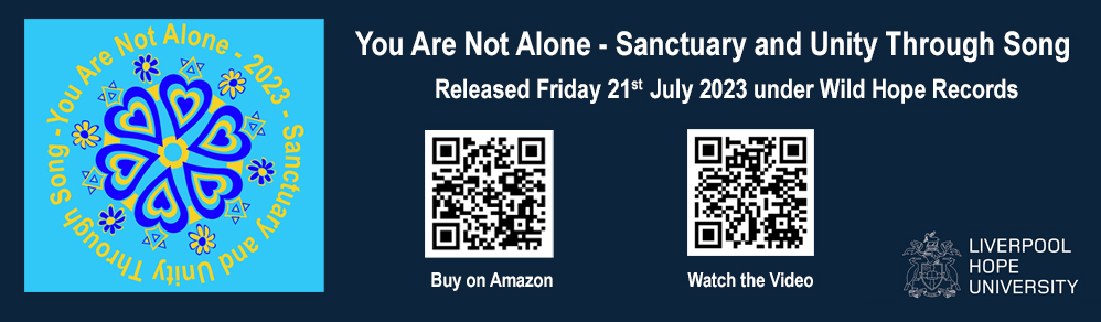 Today sees the release of 'You are not alone' under record label 'Wild Hope Records' featuring children from local SEN Schools and performed at Eurovision Festival 2023. All proceeds from sales will go to children in Ukraine. Buy on Amazon here: amazon.co.uk/music/player/a…