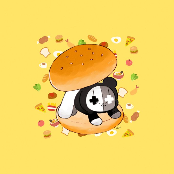 「ハンバーガー ケチャップ」のTwitter画像/イラスト(新着)