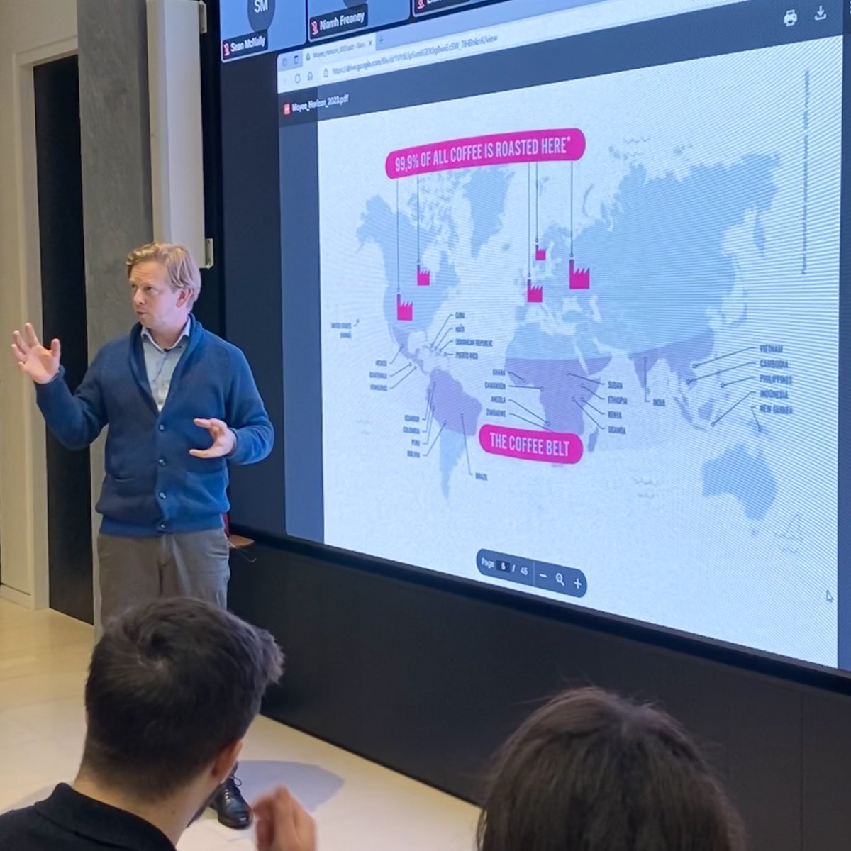 This Tuesday, Moyee Ireland's Co-Founder Killian Stokes had the opportunity to share our company journey with the employees of Horizon Therapeutics. We have enjoyed working with Horizon for the last five years and glad we get to continue serving our coffee the Horizon staff!