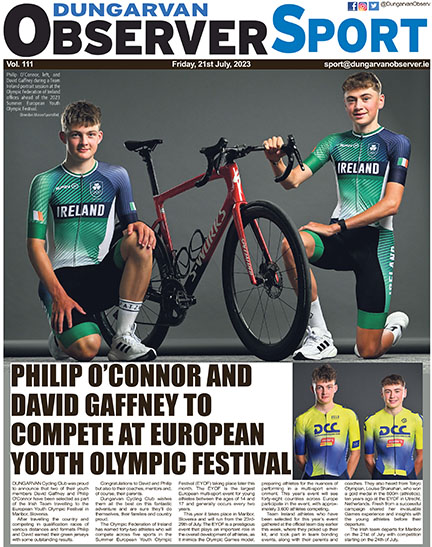 This week's Dungarvan Observer is in the shops. Also available online via subscription, so no matter where you are in the world, you can enjoy your favourite local newspaper at your fingertips.
Contact adverts@dungarvanobserver.ie for more details.