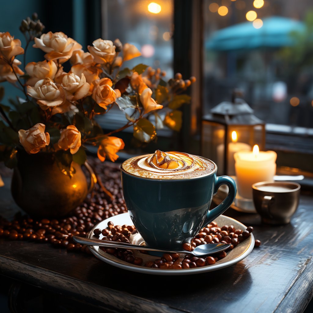 ☕️🏠 Cozy up with a steaming cup of delight! Picture yourself in a charming café, savoring the warmth of hot coffee on a chilly day. Embrace the moment and let the aroma of coffee awaken your senses! ☕️🍃🏞️ #CozyCafeVibes #HotCoffeeHug