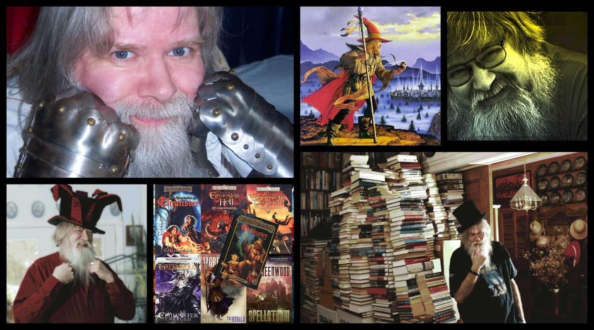 Happy #birthday to <a href="/TheEdVerse/">Ed Greenwood</a>! 

Today, the 21st of Flamerule, we celebrate your contributions to the #rpg world by raising a glass of Shadowdark Ale, and thank you for creating the Forgotten Realms. ♥️
#dnd #forgottenrealms