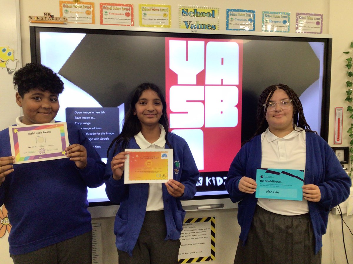 ReinwoodJuniors's tweet photo. Itβs been a busy morning of writing certificates, to ensure that a fraction of #RJS5Wβs AWESOMENESS is formally recognised.
For this final week of Year 5, our winners areβ¦
Livvy & Oscar: Homework of the week
Aqsa: #SchoolValues
Alannah & Ismail: Most Dojos
Hatim: Posh Lunch https://t.co/8cYuyrMgcG