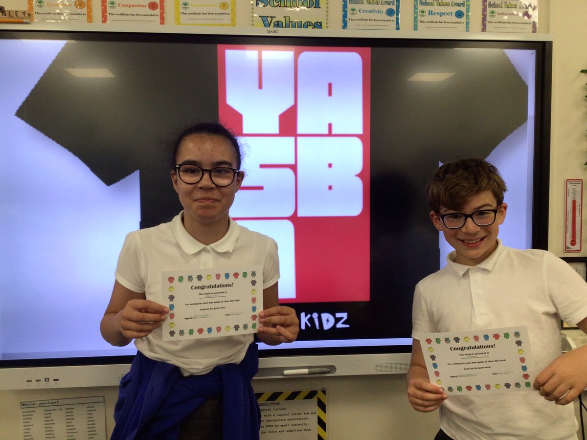 ReinwoodJuniors's tweet photo. Itβs been a busy morning of writing certificates, to ensure that a fraction of #RJS5Wβs AWESOMENESS is formally recognised.
For this final week of Year 5, our winners areβ¦
Livvy & Oscar: Homework of the week
Aqsa: #SchoolValues
Alannah & Ismail: Most Dojos
Hatim: Posh Lunch https://t.co/8cYuyrMgcG