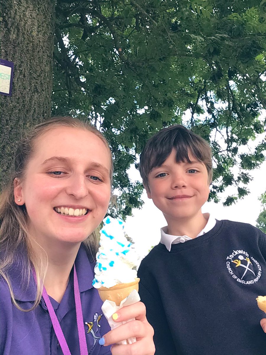 Happy last day of school from some very happy year 1s! A well earned treat after working hard all year long🍦☀️ <a href="/Tockwithcofe/">Tockwith CE Primary Academy</a> #TockY1