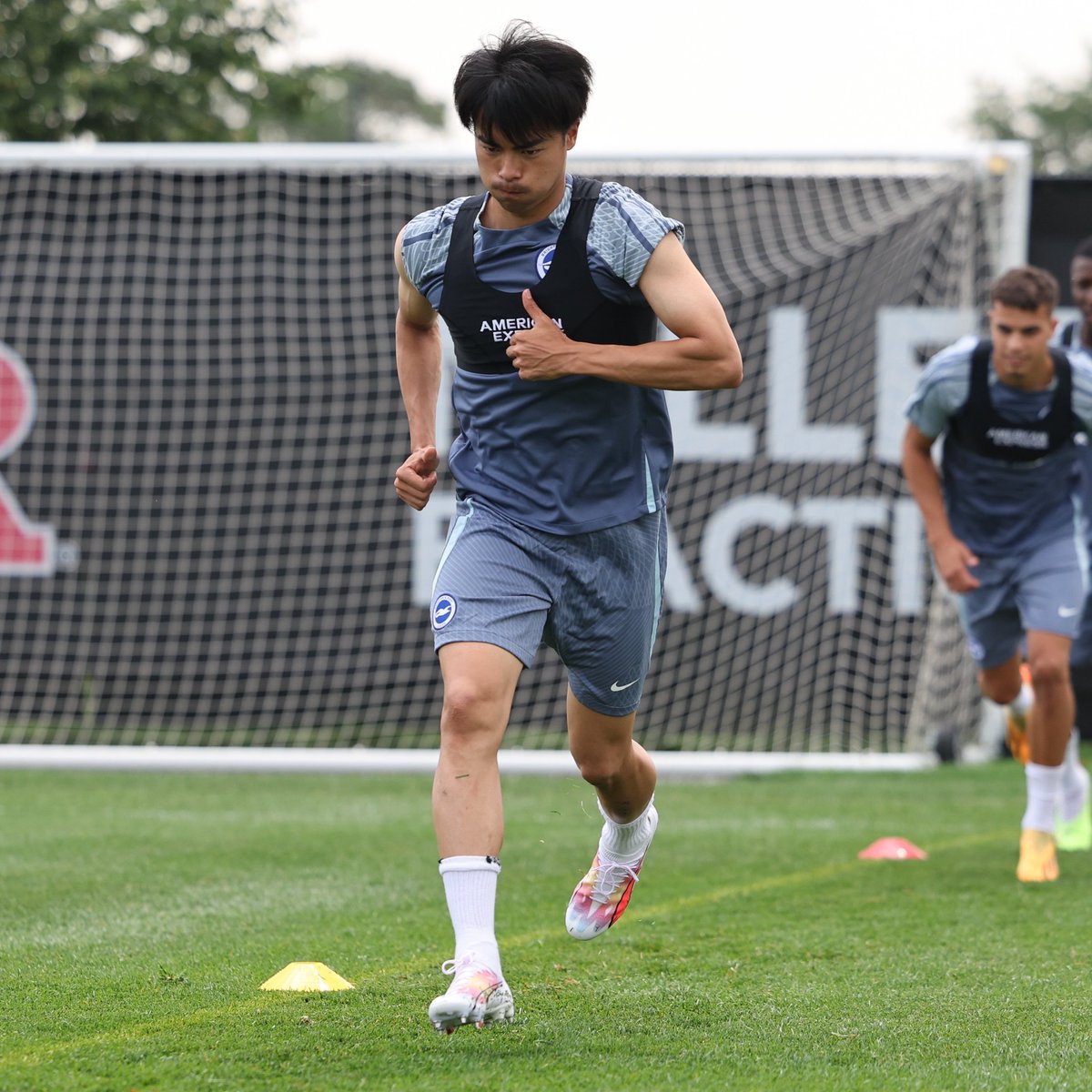 DaniJ_1995's tweet photo. Working hard 🔥🇯🇵💙
#KaoruCam #Mitomagic #Mitoma #BHAFC https://t.co/enNeJKPp6w