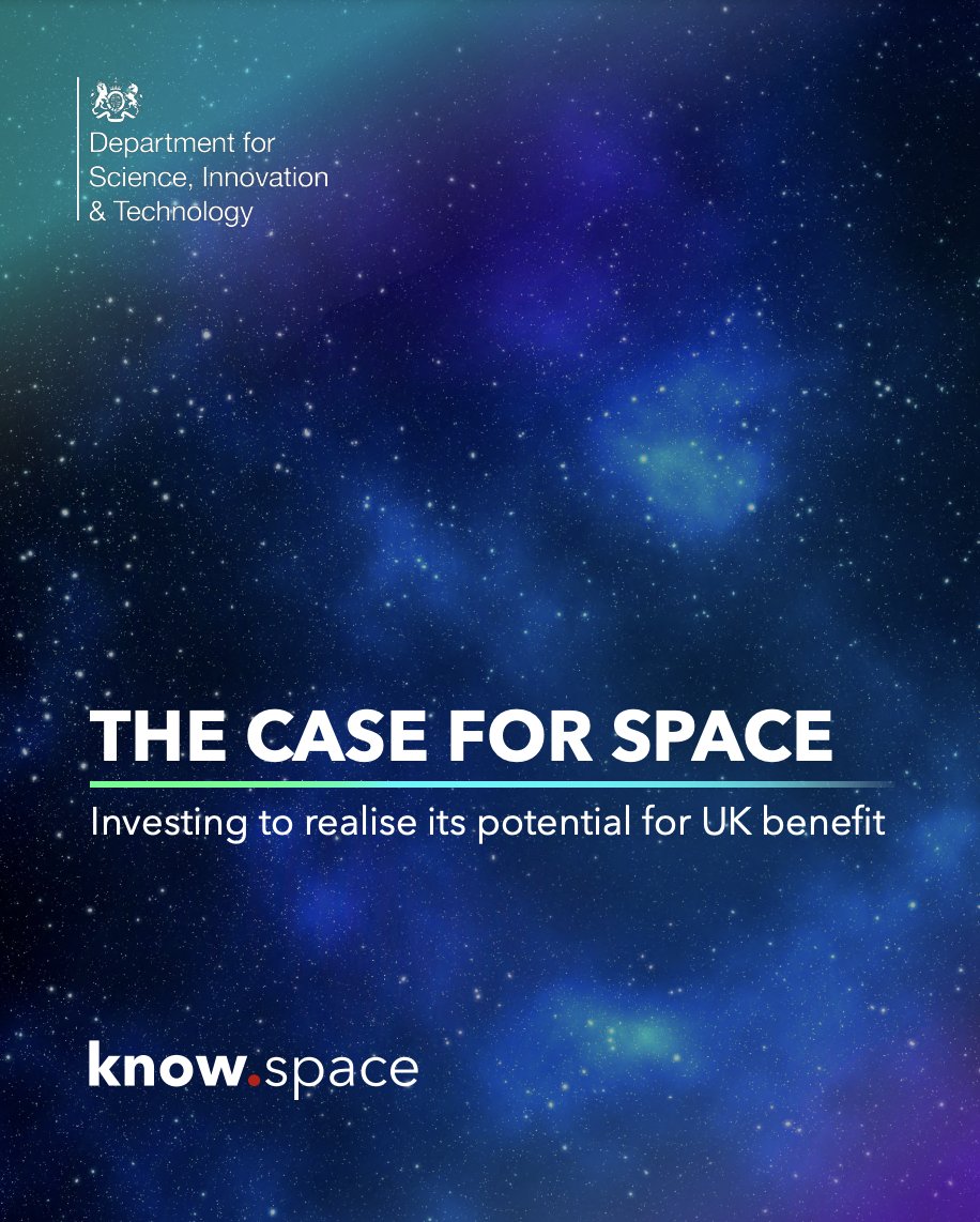 Seraphim Space (@seraphim_space) on Twitter photo The Case for Space 🛰
The Case for Space is a research report prepared for the Department for Science, Innovation and Technology (DSIT) by Know.space (<a href="/SpaceEconomics/">know.space</a>), capturing the economic value of space, the benefit to the UK of space activities, and the The Case for Space 🛰
The Case for Space is a research report prepared for the Department for Science, Innovation and Technology (DSIT) by Know.space (<a href="/SpaceEconomics/">know.space</a>), capturing the economic value of space, the benefit to the UK of space activities, and the