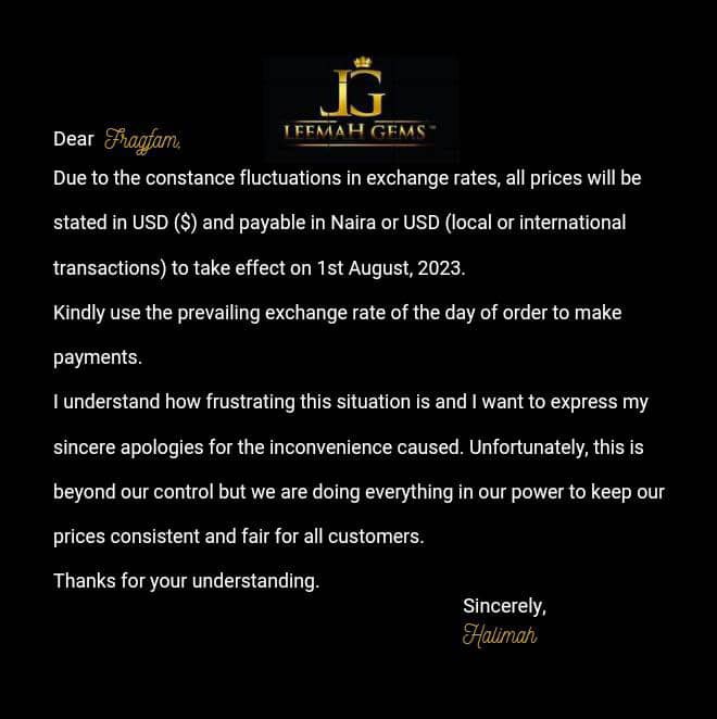 Kindly Note: this decision is made to keep our prices consistent and fair for all customers. 

Thanks for your understanding and sorry for the inconvenience caused 🥹🥹