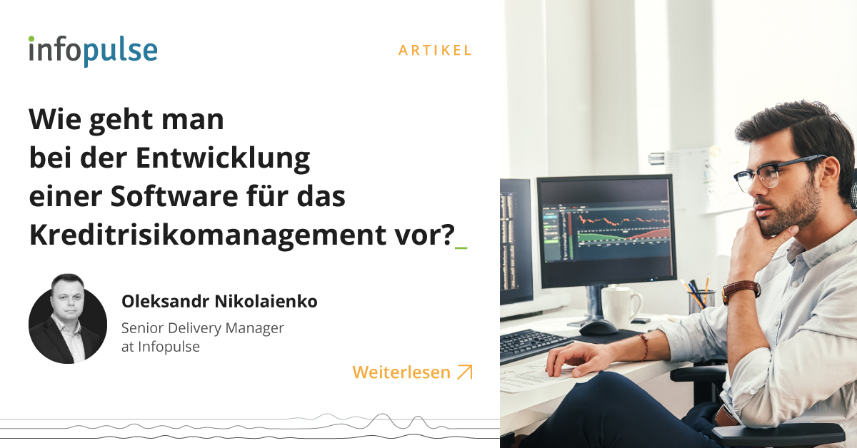 Infopulse_de's tweet photo. Hier https://t.co/G5UWVXt0i2 werden Ansätze zur Entwicklung von Lösungen für das #Kreditrisikomanagement geschildert. Die Vor- und Nachteile von "Buy"- und "Build"-Ansätzen werden erläutert und Sie finden die optimale Lösung für die Anforderungen Ihrer Bank. https://t.co/yYTPqxKTKQ