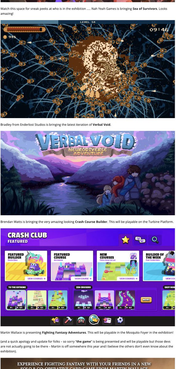 juuuust trying to sneak in a last update for our (lovingly renamed) Queensland Games Festival (tomorrow)!!!  See you all there! <a href="/Screen_QLD/">Screen Queensland</a> <a href="/igea/">IGEA</a> <a href="/zedgamesau/">Zed Games</a> queenslandgamesfestival.com