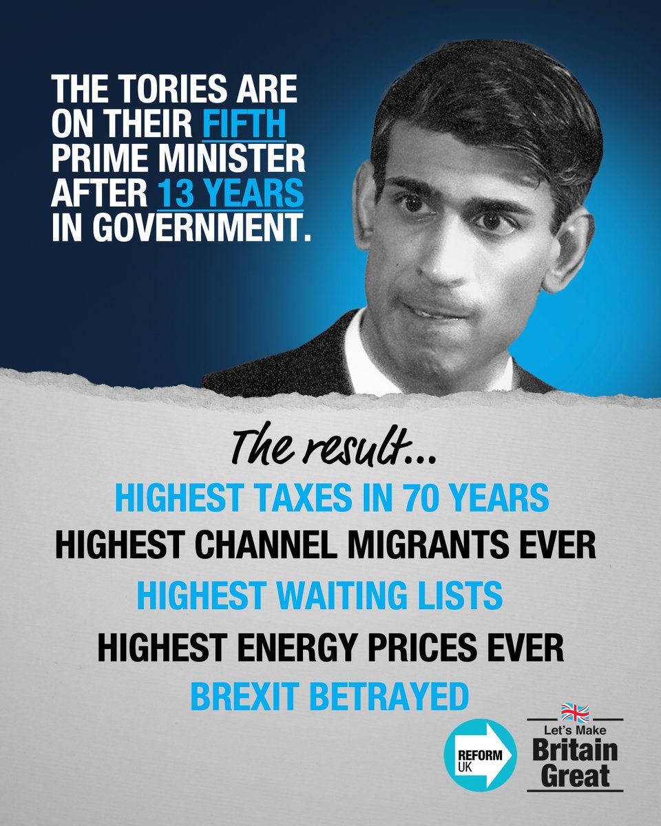 Reform UK tweet media