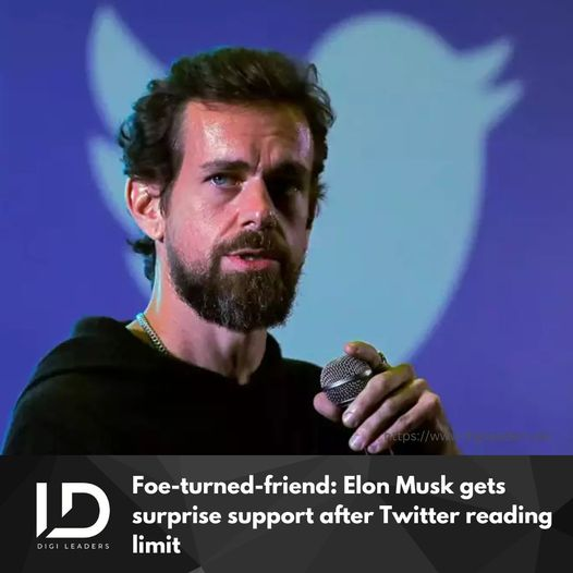 Foe-turned-friend: Elon Musk gets surprise support after Twitter reading limit.
#DigitalMentor #Digitalupdates #ElonMusk #TwitterLimit #SurpriseSupport #Friendship #SocialMediaBuzz