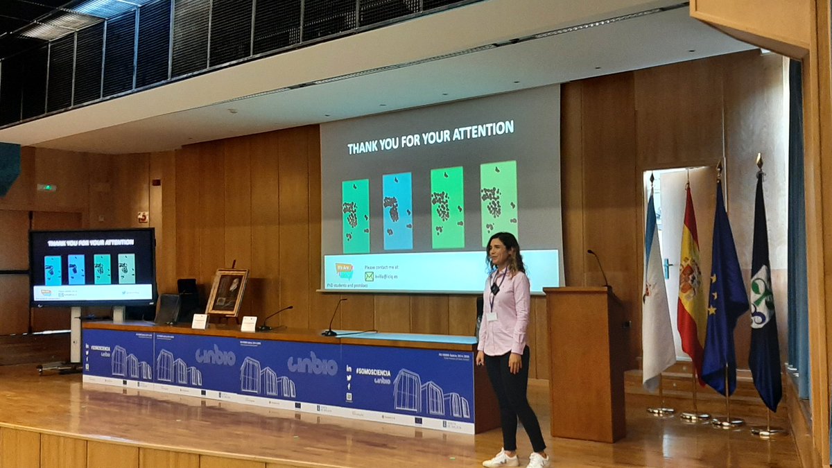 Thank you <a href="/katheVillag/">Katherine Villa</a> for your amazing talk about visible-light-responsive photocatalytic micromotors. It was a pleasure to have you at #6AMCINBIO