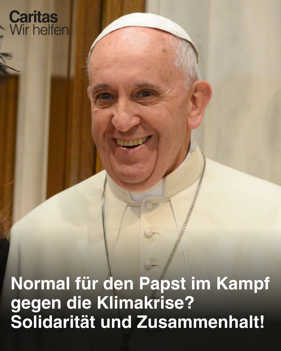 „Denn die #Klimakrise drängt uns auch dazu, unser Handeln auf eine verantwortliche Zusammenarbeit aller zu gründen; unsere Welt kann es sich nicht mehr leisten, in Blöcke zu zerfallen, die ihre eigenen Interessen vorantreiben.“ <a href="/pontifex_de/">Papst Leo XIV</a> 
#LaudatoSi #normal #WirHelfen