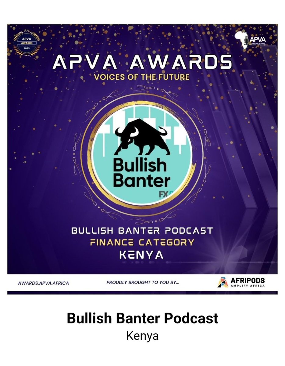 Bullish Banter continues to grow and reach wider audiences. If you enjoy the show, why not a vote on the upcoming awards....? 
awards.apva.africa/vote-now/