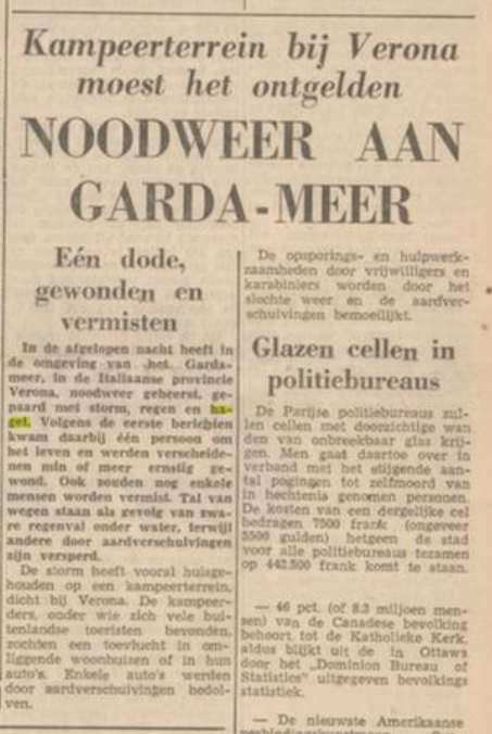 The_realist_31's tweet photo. @HOudemast Als sinds er toeristen naar Noord Italie gaan en in het bijzonder het #gardameer  horen we van #hagel buien met hagelstenen zo groot als golfballen, en beschadigde caravans
Tijdens de Slag om Solferino (10km van Gardameer) eind Juni 1859 was er onweer, zware regens en hagel https://t.co/OEJPA3rB9E