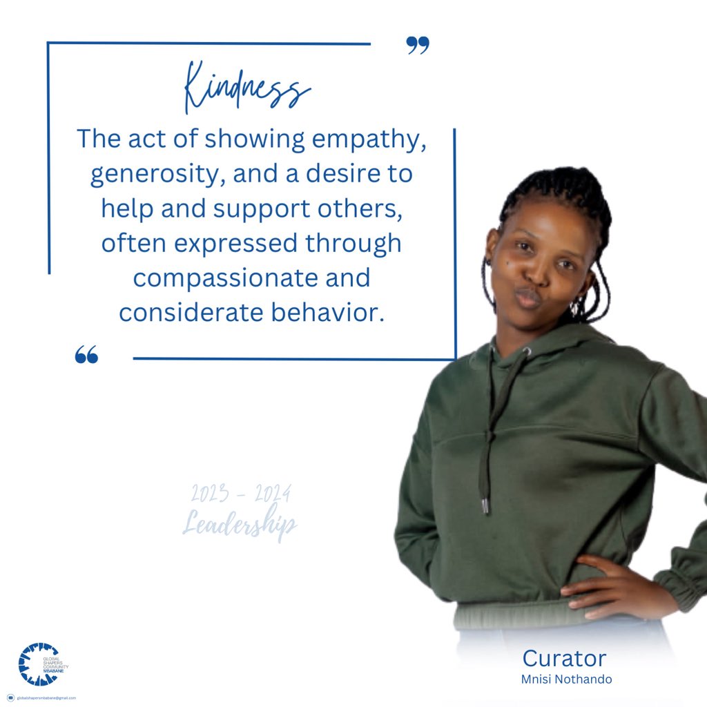 We are pleased to announce the 2023 - 2024 Mbabane Hub’s Curator as she shares her personal core value. If everything is a core value, then nothing is really a priority. 

Congratulations! 

#worldeconomicforum #globalshaperscommunity #eswatini #mbabane