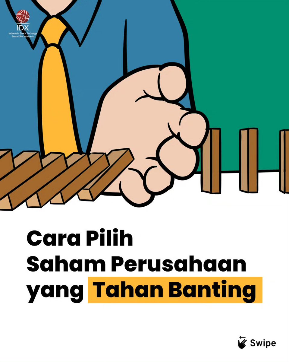 [THREADS]

Cash buffer ini bisa menjadi salah satu pertimbangan kamu saat menganalisis fundamental perusahaan loh, Sobat IDX.