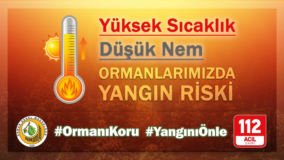 🌡️ DİKKAT 🌡️

Son 10 günde tam 2️⃣0️⃣3️⃣ orman yangını, bir o kadar da ziraat yangını ile mücadele ettik.

Sıcaklıkların oldukça yüksek olduğu bu günlerde riski en aza indirmek bizim elimizde.

LÜTFEN ORMAN YANGINLARINA KARŞI DUYARLI OLALIM. 

#OrmanıKoru
#YangınıÖnle
#SebepOlma