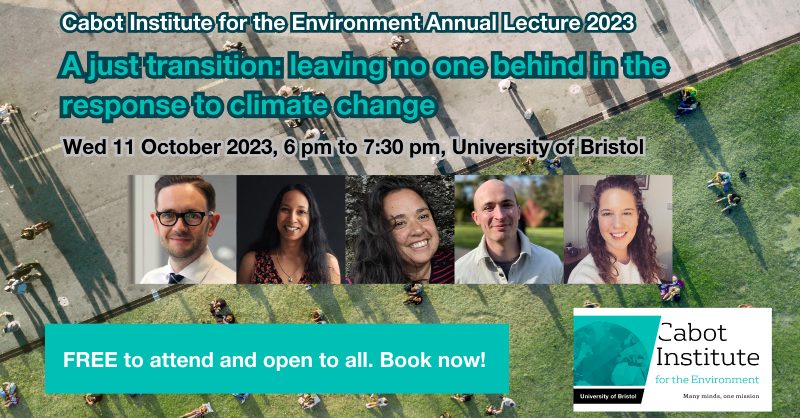 Looking for something to do tomorrow evening? Join us for our Annual Lecture where our special guests will be answering your questions on a just transition. Did we mention it's FREE? LAST CHANCE TO GET YOUR TICKET! 🎟️ eventbrite.co.uk/e/cabot-instit…
