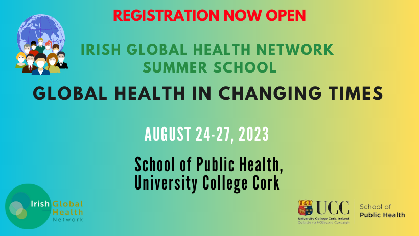 📢@ifglobalhealth #SummerSchool Global Health in Changing Times now open for registration >> dsaireland.org/updates/events… #health #developmentstudies