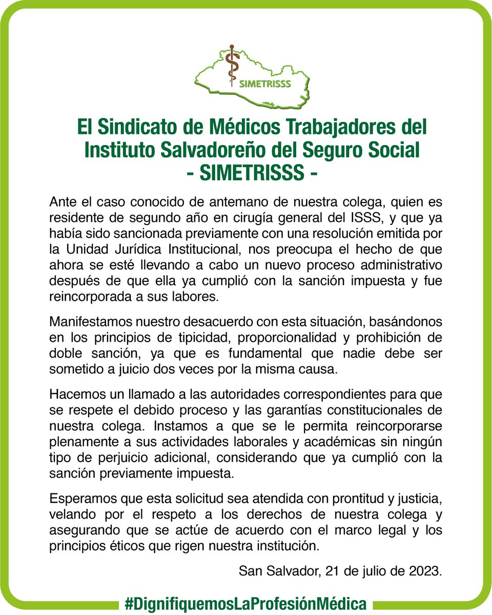 COMUNICADO