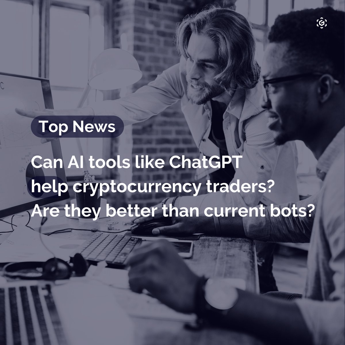 Goken_io's tweet photo. Do you think that AI tools will replace the current bots used in cryptocurrency trading? Do you use any of them? Let us know in the comments. If you want to discuss about this join our Telegram https://t.co/OeTWygJnMQ

#fundraiser #blockchain #cryptocurrency #Bitcoin  #NFT #Web3 https://t.co/enzp55WEjn