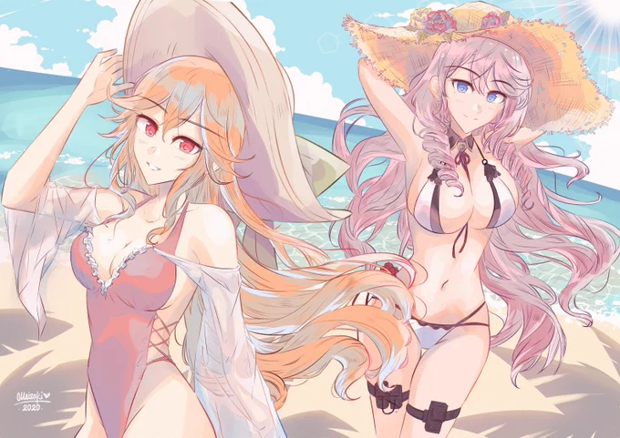 same character! 2020  2023  #AzurLane #アズールレーン