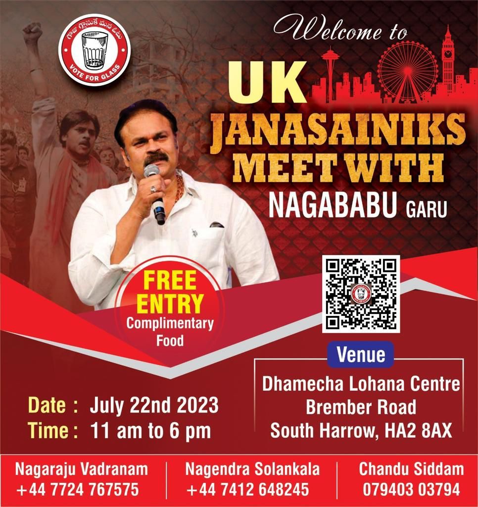 NagaBabuOffl's tweet photo. Behold, the meticulously crafted itinerary of my forthcoming meet and greet event... https://t.co/2aXndoWqZd